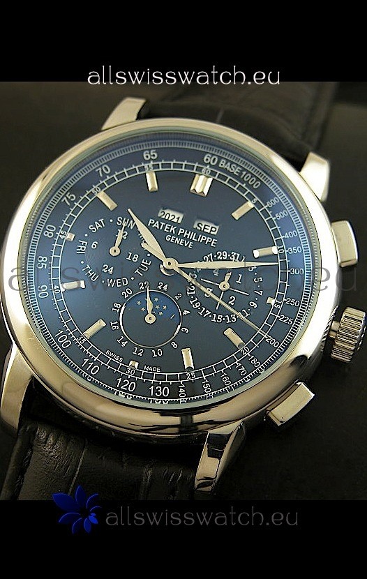 IMG_9081 Patek Philippe Complications in Black Dial Replica 8
