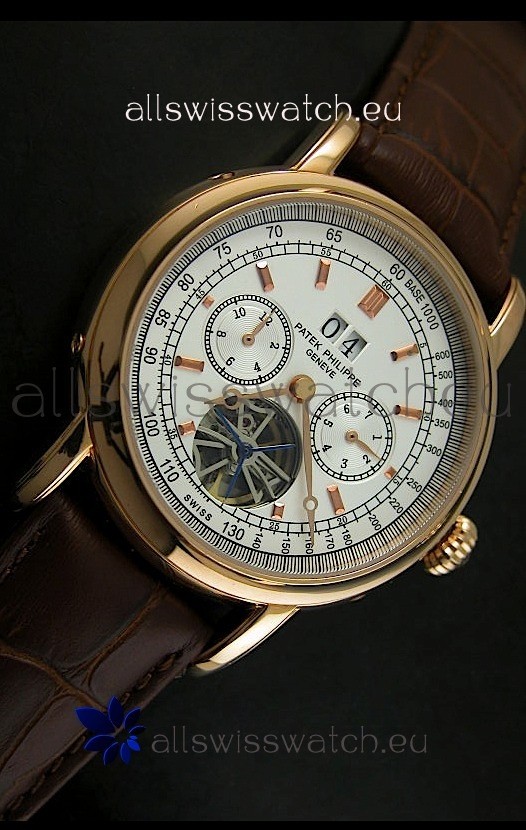 IMG_9081 Patek Philippe Complications Tourbillon in Pink Gold Replica 8
