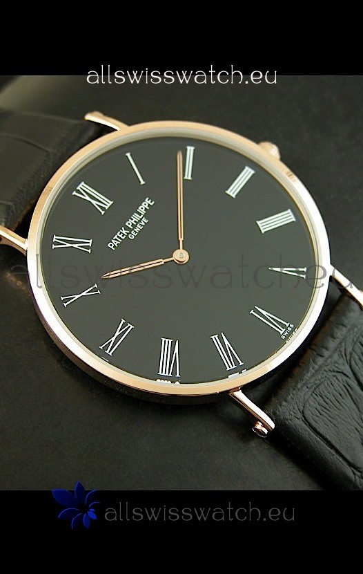 IMG_9081 Patek Philippe Calatrava Ulta-Thin - 4MM Thick Replica 8