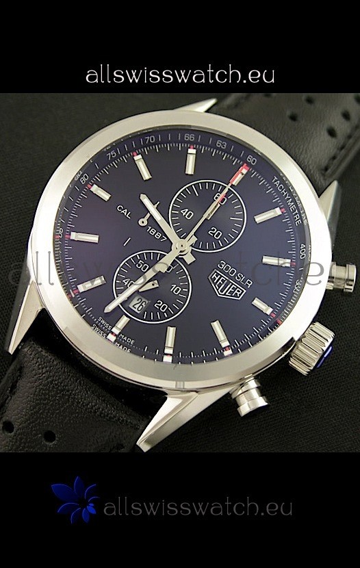 IMG_9081 Tag Heuer Carrera Quartz in Black Dial Replica 8