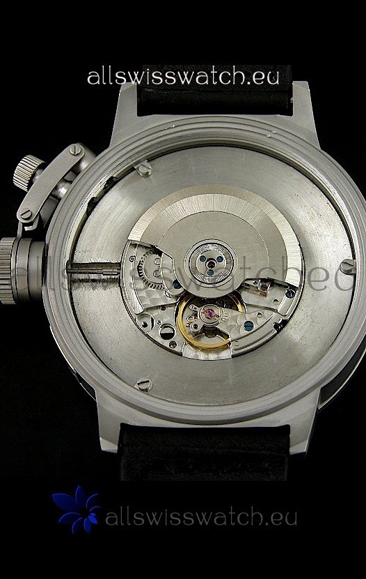 IMG_9081 U Boat U-1001 Edition Drive Automatic Steel in Green Markers Replica 8
