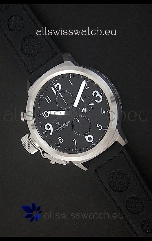 IMG_9081 U-Boat Flightdeck in Black Dial Replica 8