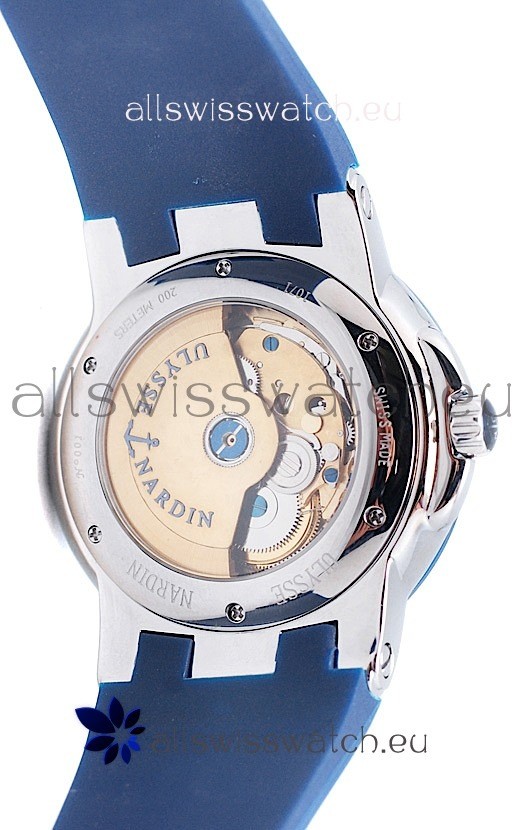IMG_9081 Ulysse Nardin Executive Dual Time Blue Replica 8