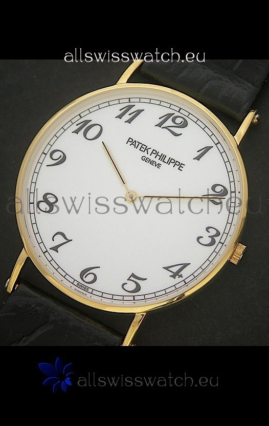 IMG_9081 Patek Philippe Calatrava Quaartz in Yellow Gold Replica 8