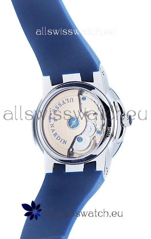 IMG_9081 Ulysse Nardin Executive Dual Time Blue Lady's Replica 8