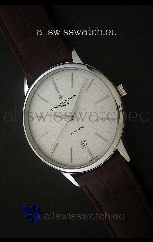 IMG_9081 Vacheron Constantin Patrimony in White Dial Replica 8