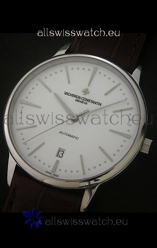 IMG_9081 Vacheron Constantin Patrimony in White Dial Replica 8