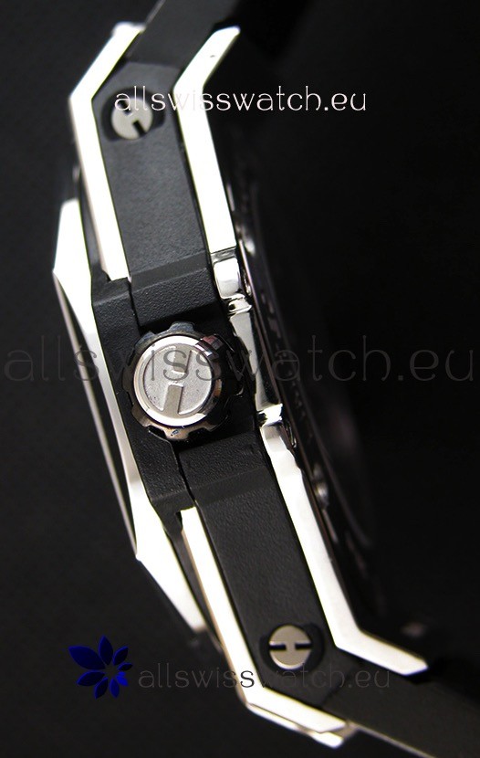 IMG_9081 Hublot Big Bang Sang Bleu 45MM Stainless Steel White Dial Replica 8