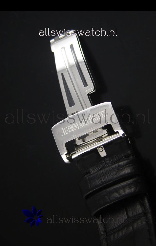 IMG_9081 Audemars Piguet Royal Oak 41MM in Leather Strap - Ultimate 1:1 3120 Movement Replica 8