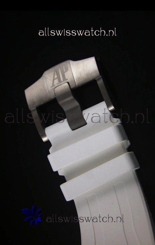 IMG_9081 Audemars Piguet Royal Oak Offshore White Ceramic - Ultimate 1:1 3126 Movement Replica 8