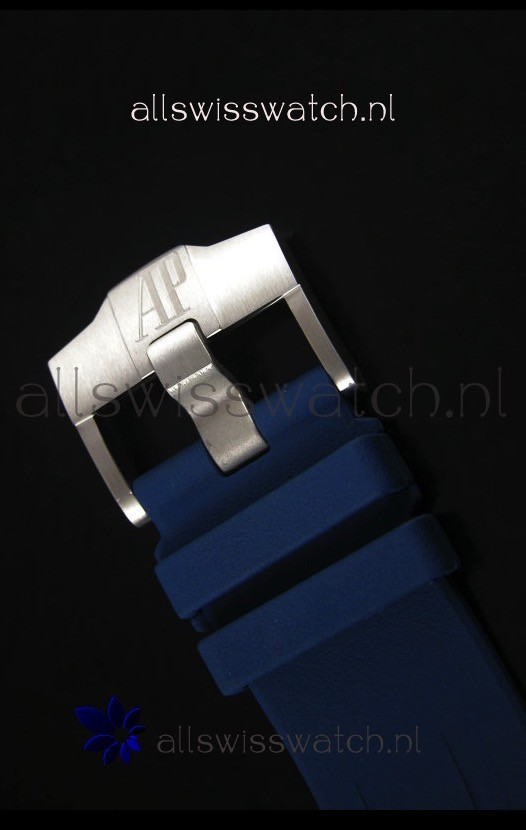 IMG_9081 Audemars Piguet Royal Oak Offshore Michael Schumacher Titanium in Blue - Ultimate 1:1 3126 Movement Replica 8
