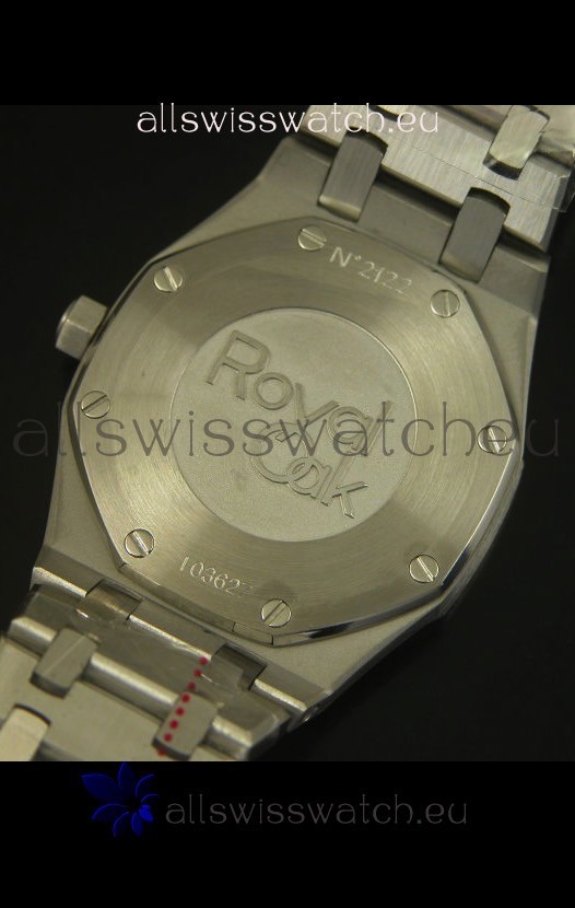 IMG_9081 Audemars Piguet Royal Oak Ladies Black Dial 33MM - 1:1 Mirror Edition Replica 8
