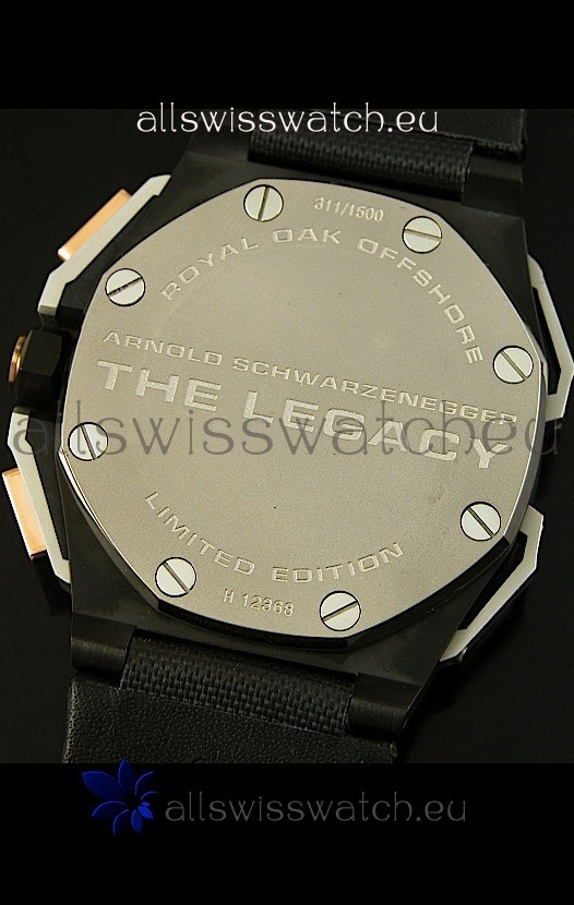 IMG_9081 Audemars Piguet Royal Oak Offshore ARNOLD SCHWARZENEGGER The Legacy Limited Edition Replica 8