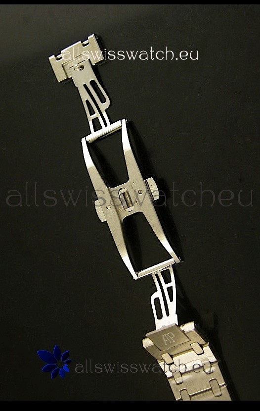 IMG_9081 Audemars Piguet Royal Oak Ultra Thinin White Dial Replica 8