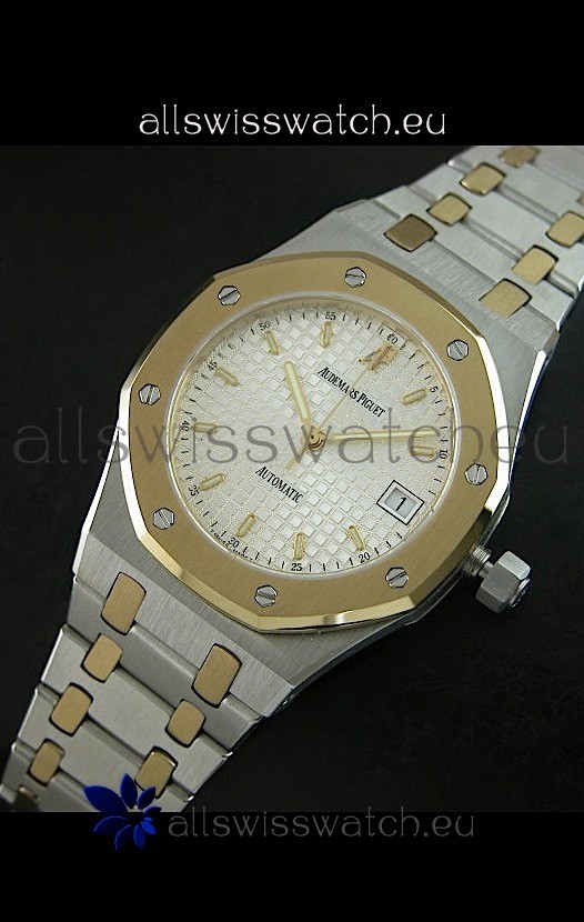 IMG_9081 Audemars Piguet Royal Oak Two Tone Gold/Steel Plating - MIRROR Replica 8