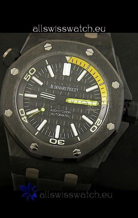 IMG_9081 Audemars Piguet Royal Oak Offshore Scuba- Genuine Carbon Casing Replica 8