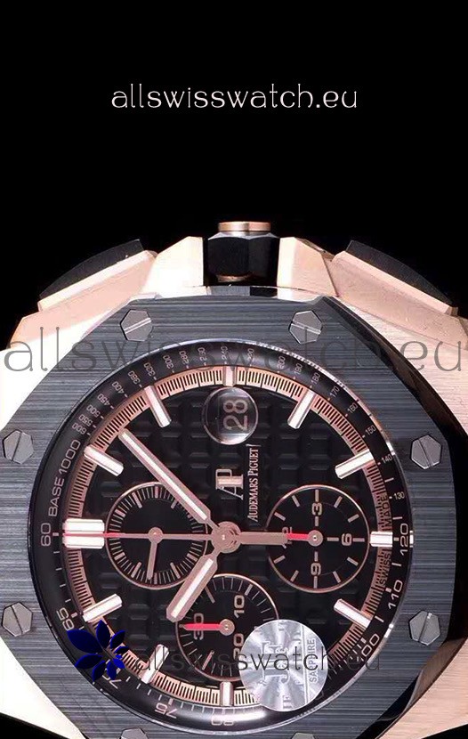 Audemars Piguet Royal Oak Offshore Méga Tapisserie Dial 1:1 904L Steel Replica 8