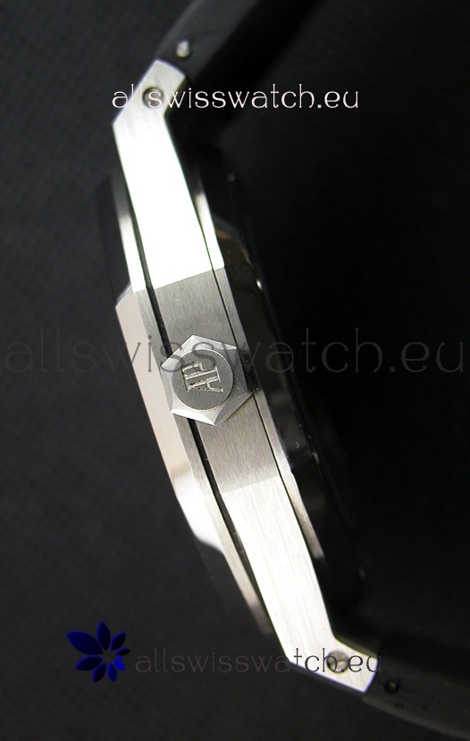 IMG_9081 Audemars Piguet Royal Oak 41MM Black Dial Rubber Strap - 1:1 Mirror Ultimate Edition Replica 8