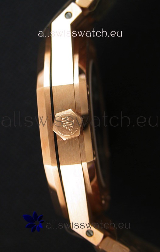 IMG_9081 Audemars Piguet Royal Oak Tourbillon 41mm Extra-Thin Pink Gold Dial Replica 8