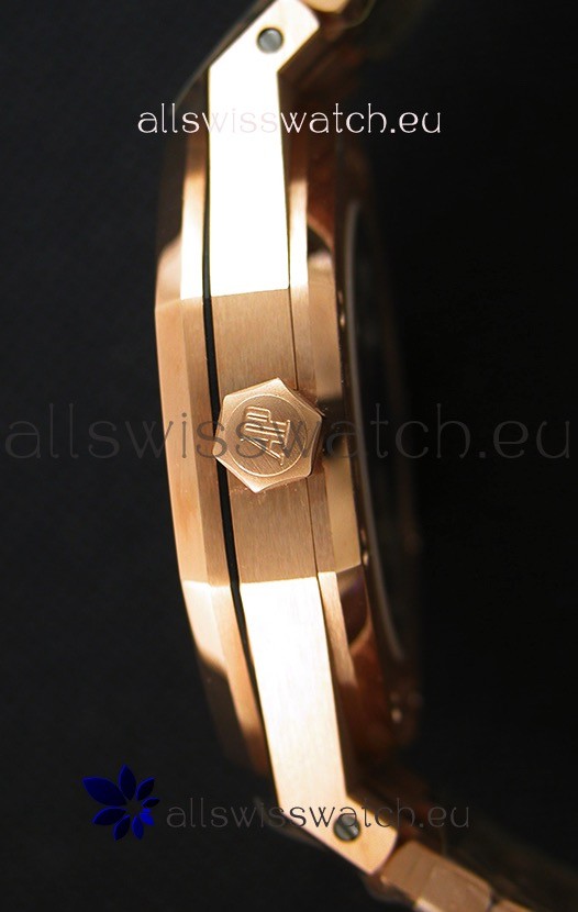 IMG_9081 Audemars Piguet Royal Oak Tourbillon 41mm Extra-Thin Dark Blue Dial Replica 8