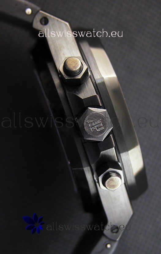 Audemars Piguet Royal Oak Chronograph Black Dial Replica 8