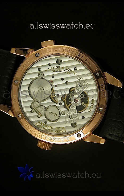 A.Lange & Sohne Reguliert Manual Handwind in Pink Gold Case Replica 8