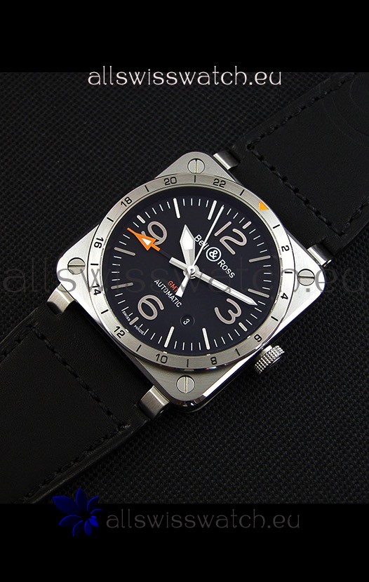 IMG_9081 Bell & Ross BR03-93 GMT Steel1:1 Edition 42MM Replica 8