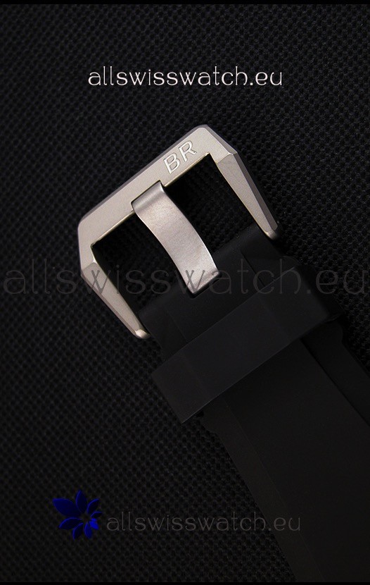 IMG_9081 Bell & Ross BR03-92 Horolum Grey Dial Rubber Strap1:1 Mirror Replica 8
