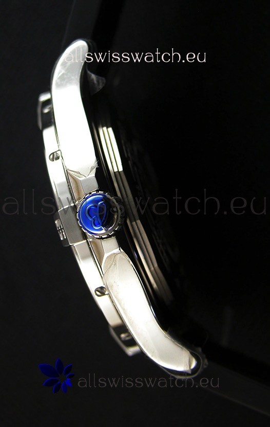 IMG_9081 Breitling Avenger II GMTin Black Dial 1:1 Mirror Version Replica 8