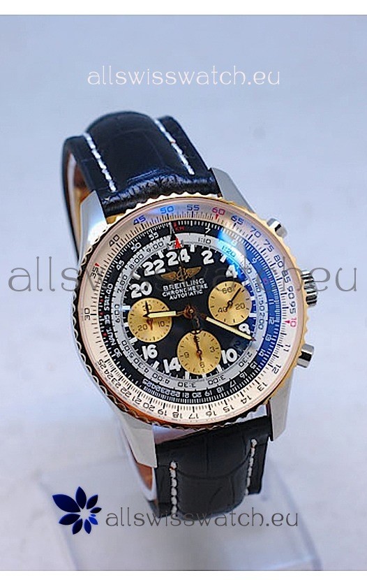 IMG_9081 Breitling Navitimer Cosmonautein Black Dial Replica 8