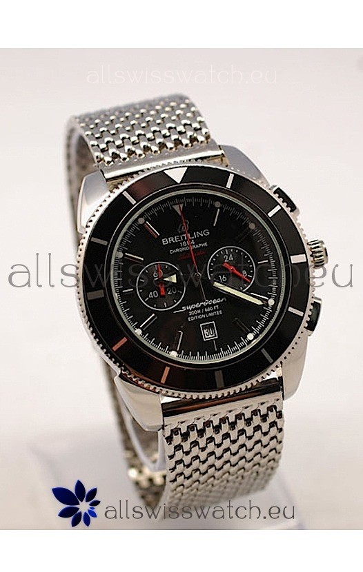 IMG_9081 Breitling SuperOcean Heritage- Black Dial Replica 8