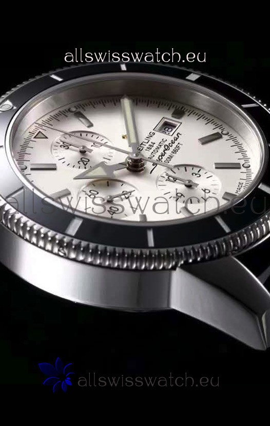 IMG_9081 Breitling SuperOcean Heritage II 44MM White Dial Replica 8