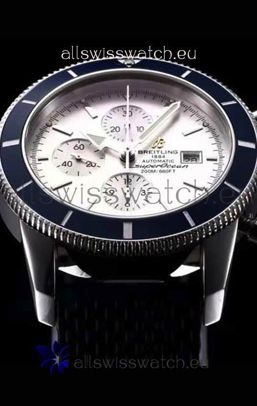 IMG_9081 Breitling SuperOcean Heritage II 44MM White Dial Replica 8