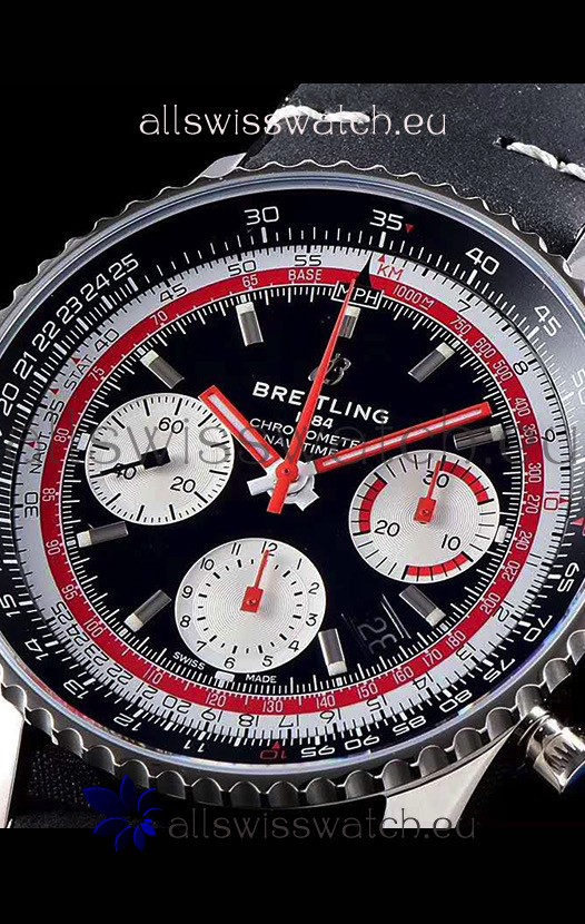 IMG_9081 Breitling Navitimer 1 B01 ChronographAIR Edition 43MM - 904L 1:1 Mirror Replica 8
