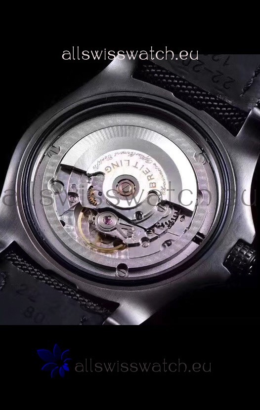 IMG_9081 Breitling Avenger II BlackSteel GMT1:1 Ultimate Replica 8