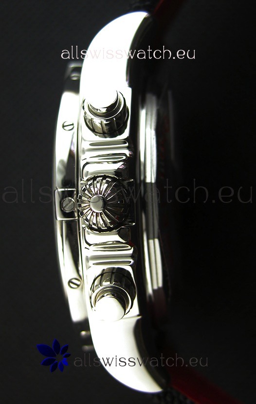 IMG_9081 Breitling Chronomat Airborne Black Dial 1:1 Mirror Replica 8