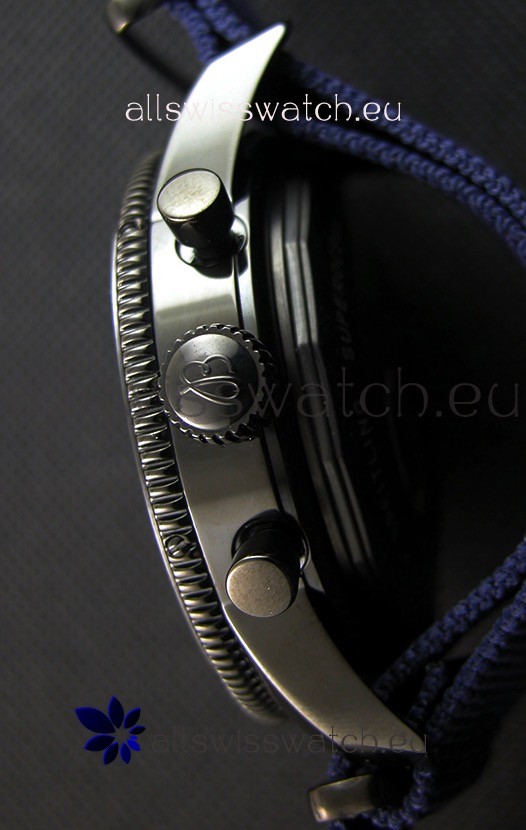IMG_9081 Breitling Superocean Heritage II Outerknown Blacksteel NATO Strap 1:1 Mirror Replica 8