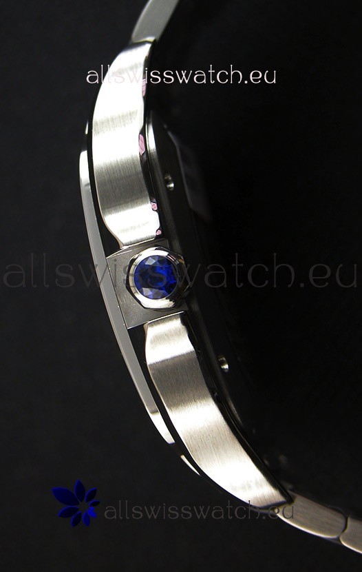 IMG_9081 Cartier Santos De Cartier 1:1 Mirror - 40MM Stainless Steel Replica 8