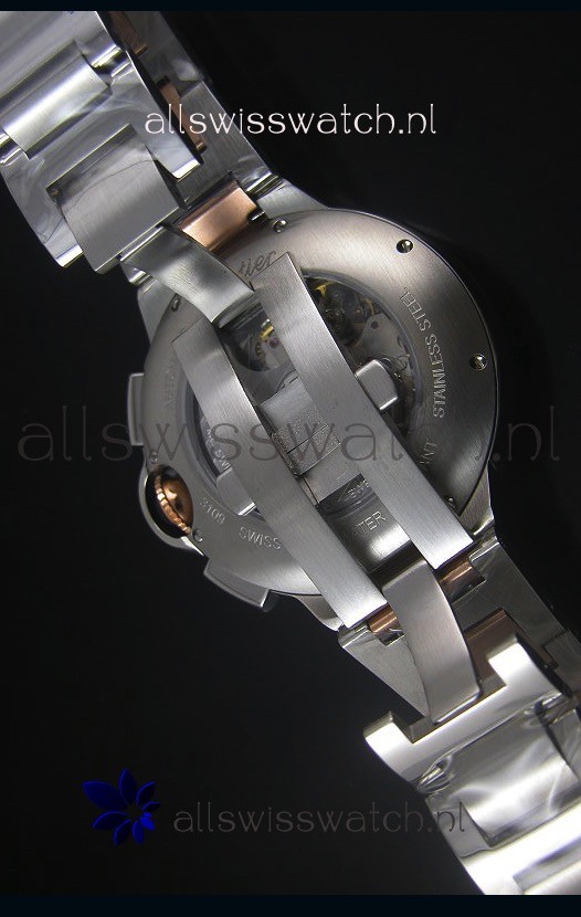 Ballon De Cartier Chronograph in Rose Gold Two Tone Case - 1:1 Mirror Replica 8