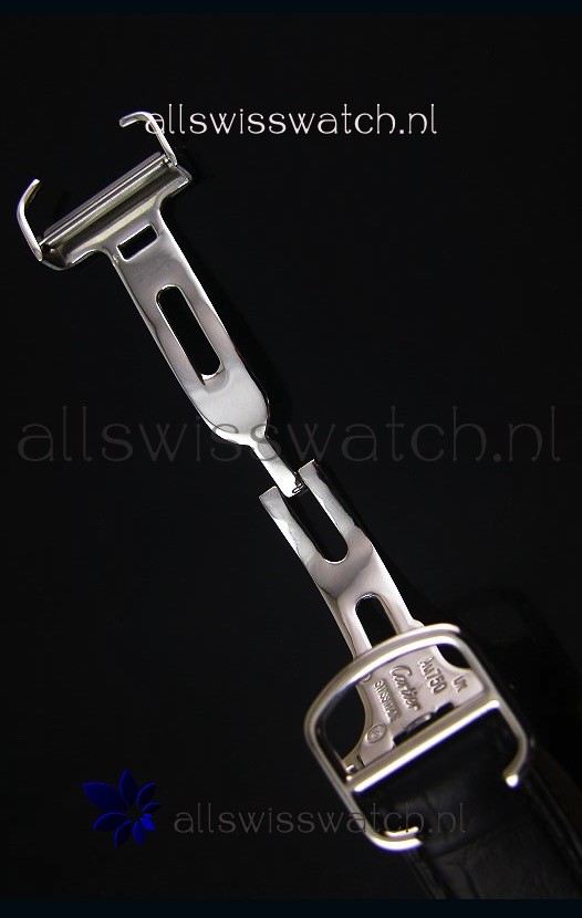 IMG_9081 Cle De Cartier 40MM Steel Case Diamonds Bezel - 1:1 Mirror Replica 8