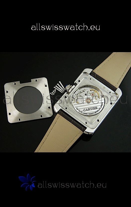 IMG_9081 Cartier Tank1:1 Mirror - Steel Casing Replica 8