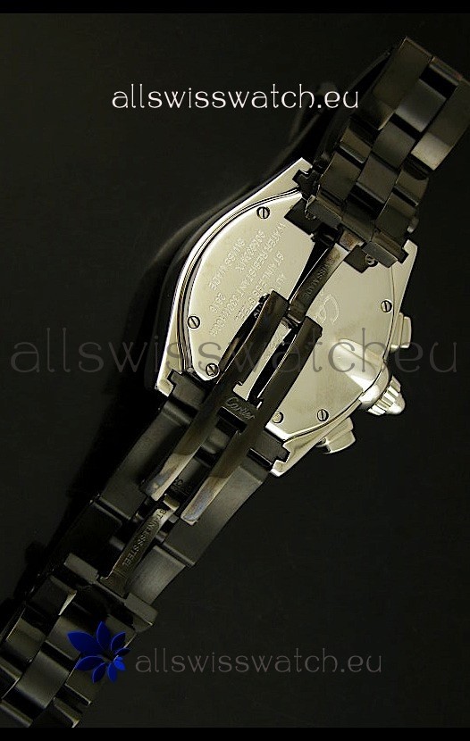 IMG_9081 Cartier Roadster Chronograph XL Original DLC Coated 1:1 Mirror Replica 8