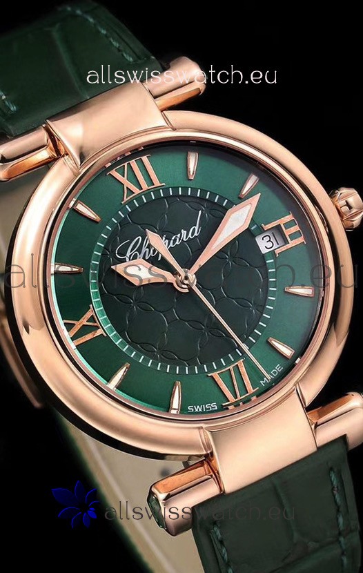 IMG_9081 Chopard Imperiale White Dial Automatic in Rose Gold Case 904L Steel Replica 8