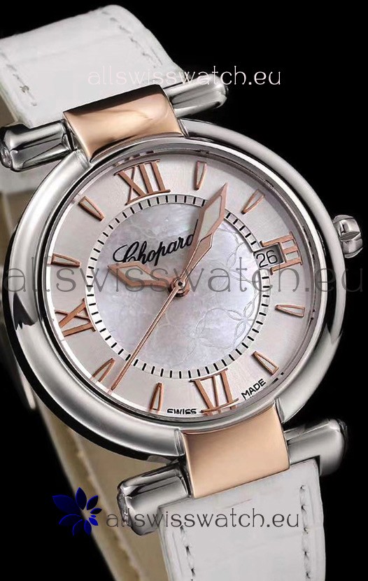 IMG_9081 Chopard Imperiale White Dial Automatic in 904L Steel Replica 8