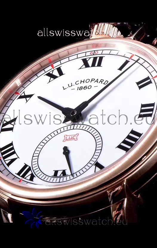 IMG_9081 Chopard Louis-Ulysse The Tribute Rose Gold White Dial Replica 8