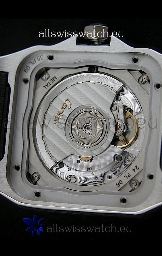 IMG_9081 Cartier Santos 100 Automatic - 1:1 Mirror Replica 8