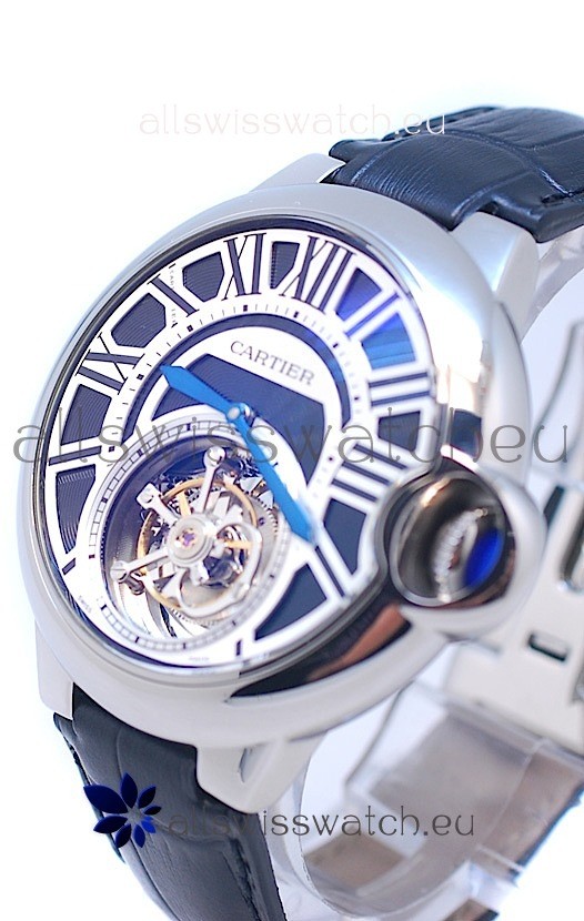 IMG_9081 Cartier Ballon de Bleu Flying Tourbillon Silver Replica 8