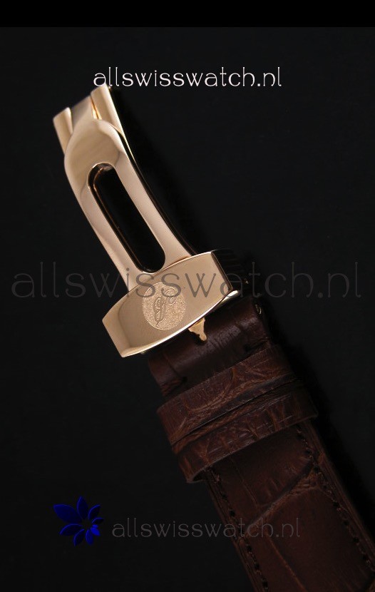IMG_9081 Breguet Classique Tourbillonin Rose Gold with Diamonds Bezel Replica 8