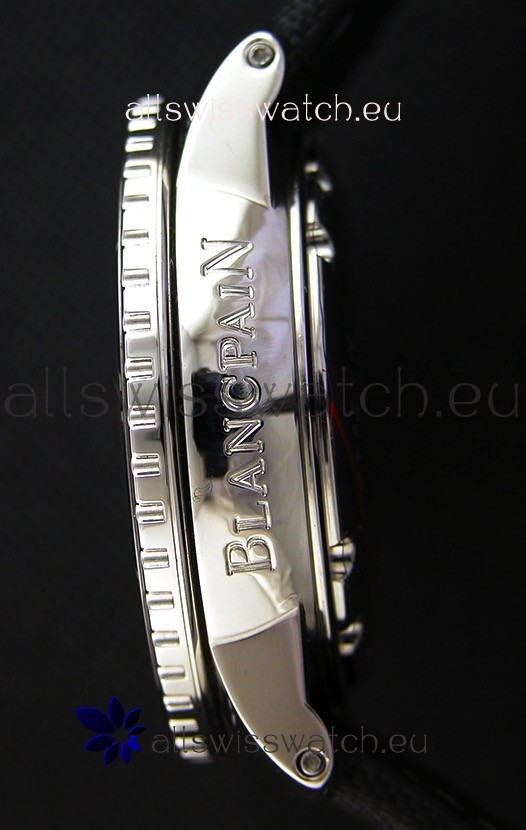 IMG_9081 Blancpain Blancpain Fifty Fathoms Chronograph Flyback Black 1:1 Mirror Replica 8