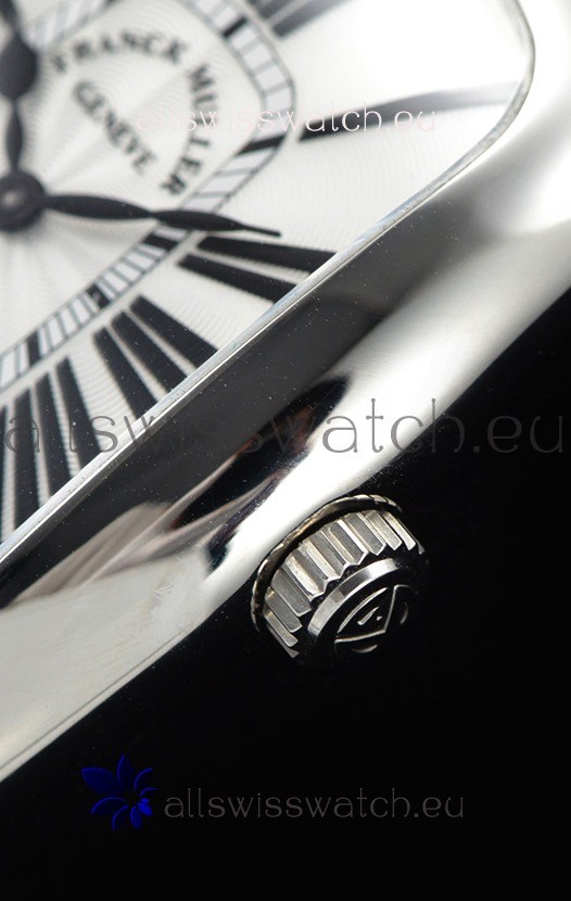 IMG_9081 Franck Muller Galet Ladies Quartz Black Strap Replica 8